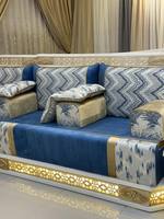 Canapé de style Majlis arabe, design classique, ensemble élégant pour salon, sièges d'angle luxueux, design gain de place