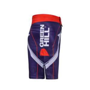 Pantalones Cortos de MMA Blancos de Diseño Personalizado GREEN HILL, Ropa de Poliéster Elástico para Grappling y BJJ para Gimnasio, Sublimados (10507) - Product Image 3