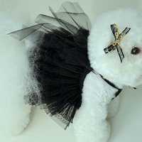 Robe d'été populaire pour chien, vêtements pour chien, collier et accessoires pour chat, cape pour animal de compagnie en polyester, design coréen