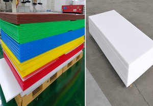 Planches à découper en HDPE <span class=keywords><strong>blanc</strong></span> vierge, feuilles de qualité alimentaire certifiées NSF - Product Image 3