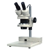 Binocular Stereo Microscope with Dual Optical Systems for Educational Use and Stereoscopic Vision