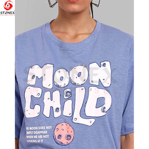 Mujeres 2025 verano nueva moda cuello redondo manga corta Camiseta Casual camisetas femeninas - Product Image 5