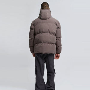 Ropa de calle transpirable personalizada, chaquetas de hombre de diseño cómodo con calce regular de palangre pesado liso, ropa informal - Product Image 4