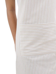 Tablier 100% Coton Teint en Fil, Beige à Carreaux, Sans Manches, Logo Personnalisé, pour Cuisine, Nettoyage, Restaurants, Vente en Gros, MOQ 70x90cm - Product Image 5