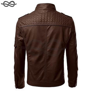 Chaqueta de motorista de piel de cordero auténtica negra para hombre, chaqueta de motocicleta auténtica Vintage para hombre, prendas de vestir exteriores duraderas con estilo para jinetes - Product Image 6