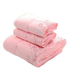 Minimalist Jacquard Border Bath <b>Towels</b> Eco-Friendly Absorbent Quick-Dry Soft <b>Terry</b> Cotton Shower <b>Towels</b> Solid Premium Hotel - Product Image 4