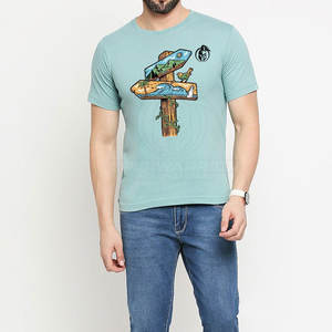 Camiseta de Manga Corta con Logotipo Personalizado, 100% Algodón, Diseño de Última Moda, Proveedor Directo de Fábrica, Superventas - Product Image 5