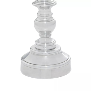 Ensemble de 3 bougeoirs en argent de style champêtre ferme Bougeoir décoratif pour table de Noël et maison de vacances à vendre - Product Image 4