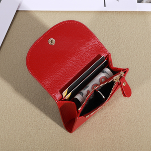 Petit portefeuille en cuir avec porte-monnaie - Product Image 6