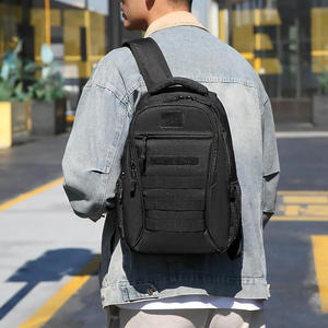 Mochila táctica personalizada con logotipo bordado de impresión de gran capacidad al aire libre senderismo Camping viaje mochila OEM ODM proveedor - Product Image 5