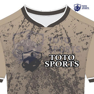 Camiseta de Fútbol Deportiva con Logotipo Personalizado, Color Marrón, Nuevo, Alto Rendimiento, Ligera, Suave y Transpirable, el Mejor Servicio - Product Image 5