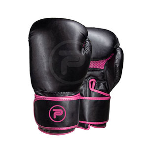 Guantes de boxeo de cuero de tamaño personalizable de Pakistán precio bajo con logotipo personalizado - Product Image 1