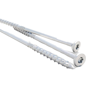 Viti autoforanti per legno Blue Performance 8,0 mm, acciaio zincato bianco, lunghezza 180 mm, confezione da 50 pezzi - Product Image 1