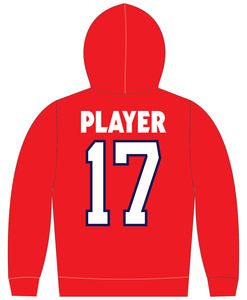 เสื้อมีฮู้ดพิมพ์ซับลิเมชันสำหรับผู้ชายมีขนาดแตกต่างกัน - Product Image 3