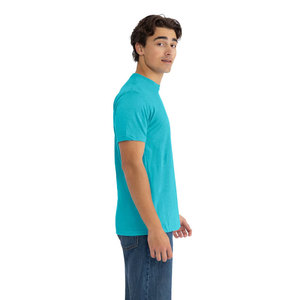 Camiseta de Punto Nivel 6210 Ultra Suave, Mezcla de Spandex/Poliéster, Personalizable, Dada Wears, Color Azul Bondi, Impresión Personalizada, Unisex - Product Image 3