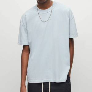 T-shirt Homme Vintage Oversize 2023 Personnalisé avec Logo, Écologique, Grammage Lourd, Effet Délavé à l'Acide et à la Pierre, Modèle Vierge - Product Image 5