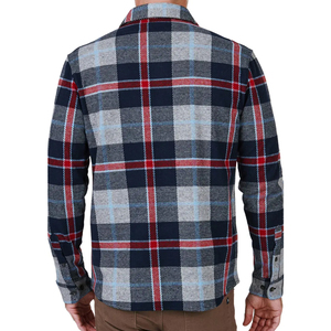 Camisa de franela de algodón 100%, camisa de franela gruesa teñida, diseño OEM, venta al por mayor, venta al por mayor - Product Image 5