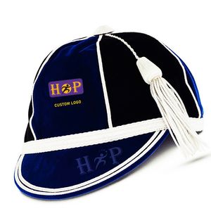 honours caps Personalized Club Captain <b>Presentation</b> Cap | Hot Selling Ceremonial Velvet Caps in Best Price - Product Image 6