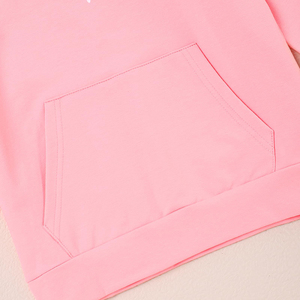 Sudadera con capucha de alta calidad para mujer, 320g, algodón polar bordado de talla grande, sudaderas holgadas ecológicas de punto - Product Image 4