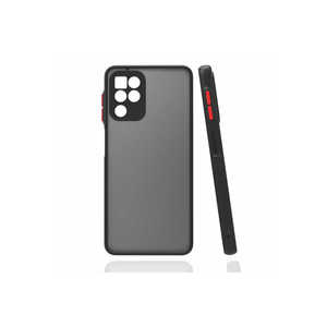 Funda de Silicona Delgada y Resistente a Impactos HRMN Serie Hux para Samsung Galaxy M22, Color Negro - para Modelos A53 - Product Image 1