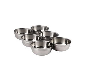 Bol de service en acier inoxydable assez spacieux servir des salades riz pâtes collations desserts soupes fruits plats multiples - Product Image 1