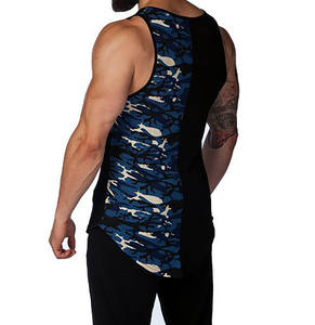 Wholesale Cotton <b>Black</b> White <b>Tank</b> <b>Top</b> Sleeveless Fitness Sportswear Custom Logo <b>Men</b> Singlet <b>Tank</b> <b>Tops</b> - Product Image 3