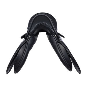 Silla de montar a caballo de cuero occidental de grano completo de primera calidad al por mayor, silla de montar duradera con asiento acolchado profundo para equitación - Product Image 3