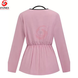 Uniforme de Enfermera de Punto de Alta Calidad, Talla Grande, Color Personalizado, Uniforme de Hospital Unisex de Estilo Lujoso, Marca Privada - Product Image 5