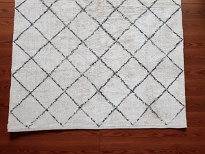 Wool and Cotton Rugs Handwoven Rugs with <b>Tassels</b> Suitable for Kitchen Hallway Living Room Bedroom - Product Image 4