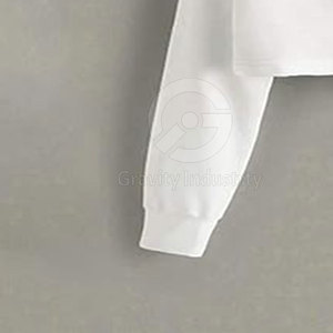 Sudaderas con Capucha Cortas para Mujer, de Algodón/Poliéster, Ecológicas, Diseño Casual de Invierno, Manga Larga, Secado Rápido, Personalizables - Product Image 3