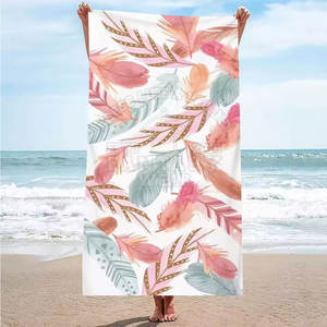 Toalla de Playa de Lujo Ligera, Toalla de Playa de Microfibra al por Mayor con Estampado Personalizado en Venta 2026 - Product Image 6