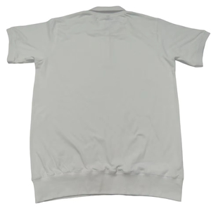 Camisa de Golf de Manga Corta para Hombre, Tejida en Lona, Transpirable, de Color Sólido, con Cuello con Cremallera, Estilo Casual, Largo Regular - Product Image 6