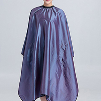 Cape de barbier personnalisée, cape de coiffure pour salon, tissu en nylon/polyester résistant à l'eau, taille et couleur personnalisables