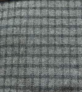 Latest Royal Majestic Double-Faced Dobby Style <b>Tweed</b> Fabric Black with Gray Stripes High Quality Woven WORSTED Yarn <b>for</b> Boys - Product Image 3