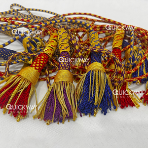 Cordón de Bugle Trenzado Ecológico con Diseño Ceremonial Nuevo 2025, Color Personalizado, Alta Calidad, Precios Razonables para Prendas - Product Image 1