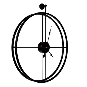 Metal Double Frame 24 Inch Wall <b>Clock</b> for Office, Living Room and Bedroom Wall Decor Item Manufacturer Indian Factory - Product Image 3