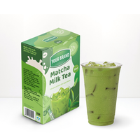 Vente directe d'usine thé au lait thé multi-saveurs en gros 15g X 18 bâtons boîte emballage thé au lait en poudre saveurs fournisseur poudre