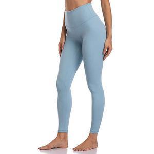 Leggings de algodón 100% del fabricante OEM, ropa deportiva informal personalizada al mejor precio para invierno, mallas profesionales para mujer - Product Image 2