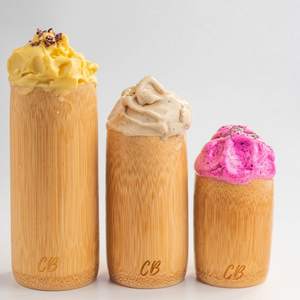 Tazas de bambú ecológicas | Taza de bambú con diseño de logotipo personalizado pequeño, vasos de PC sostenibles al por mayor para dibujos animados y obsequios - Product Image 2
