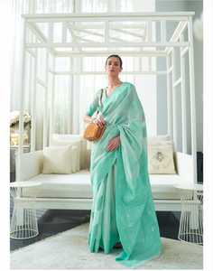 KASHIDHA LUCKNOWI CHICKANKARI LUCKNOWI TISSERIES - Product Image 3
