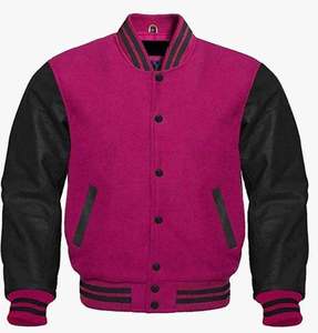University <b>Jacket</b> Stylish And Durable With Cotton Wool Fabric Provide Comfort And Warmth Perfect For School Sports Casual Wear - Product Image 4