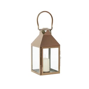 Venta caliente Linterna de Calidad recién Diseño colgante Vela de acabado de color dorado Linternas marroquíes Forma múltiple T-Light Lant - Product Image 1