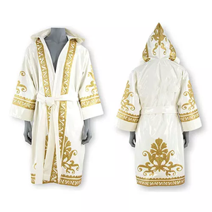 Robe et veste de boxe de haute qualité, nouvelle mode, avec capuche / Ensemble de boxe pour adultes / Équipement de boxe - Product Image 1