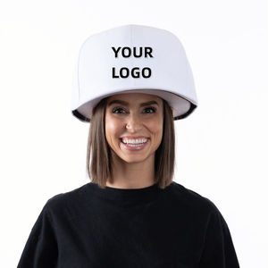 โรงงานขายส่งหมวกเบสบอลแบบใหม่สั่งทำได้ 6 แผง ขนาดใหญ่ ปีกแบน ทรงโอเวอร์ไซส์ - Product Image 1