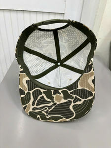 หมวกแก๊ป 5 ชิ้นลายพรางแบบ Snapback พร้อมเชือกสำหรับกิจกรรมกลางแจ้ง หมวกปีกแบนสกรีนโลโก้ตามสั่ง OEM เวียดนาม สำหรับธุรกิจ หมวกพรางลายทหาร - Product Image 5