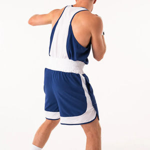 Uniformes de Boxeo de Alta Calidad, Elásticos, Ligeros, de Secado Rápido, Diseño Transpirable, Logotipo Frontal Personalizable, Hechos en Pakistán, Unisex - Product Image 3