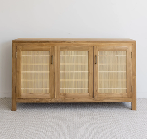 Buffet et meuble TV en bois massif de luxe moderne pour la maison, meubles de salon pour hôtels, villas, appartements - Product Image 1