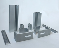 Système de montage solaire prêt à l'exportation EuroHa en aluminium anodisé argenté, barres solaires de 2 à 4 mm d'épaisseur, garantie 10 ans, résistance au vent 60 m/s