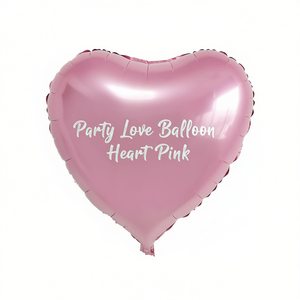 Palloncini in Foil a Forma di Cuore Rosa per Feste, 60cm 24in, Confezione da 12 Pezzi - Product Image 2