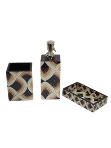 Y Hf Crafts 'Designs créatifs uniques Artisanat exquis Ensemble de salle de bain en résine pure Collection d'amoureux d'art à très faible coût - Product Image 4